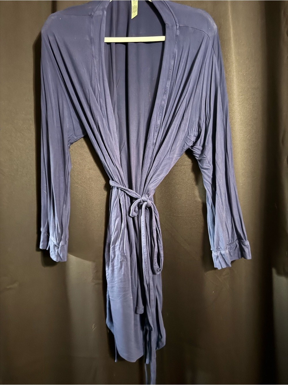Honeydew Intimates Navy Wrap Robe with Tie Waist
